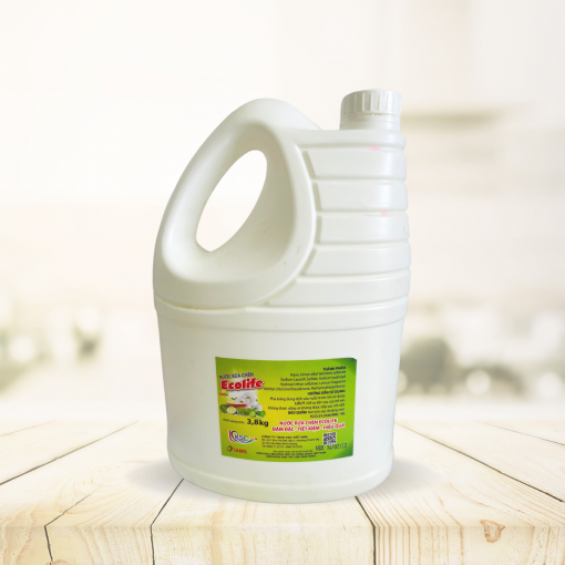 Nước rửa chén Ecolife hương chanh 3,8kg